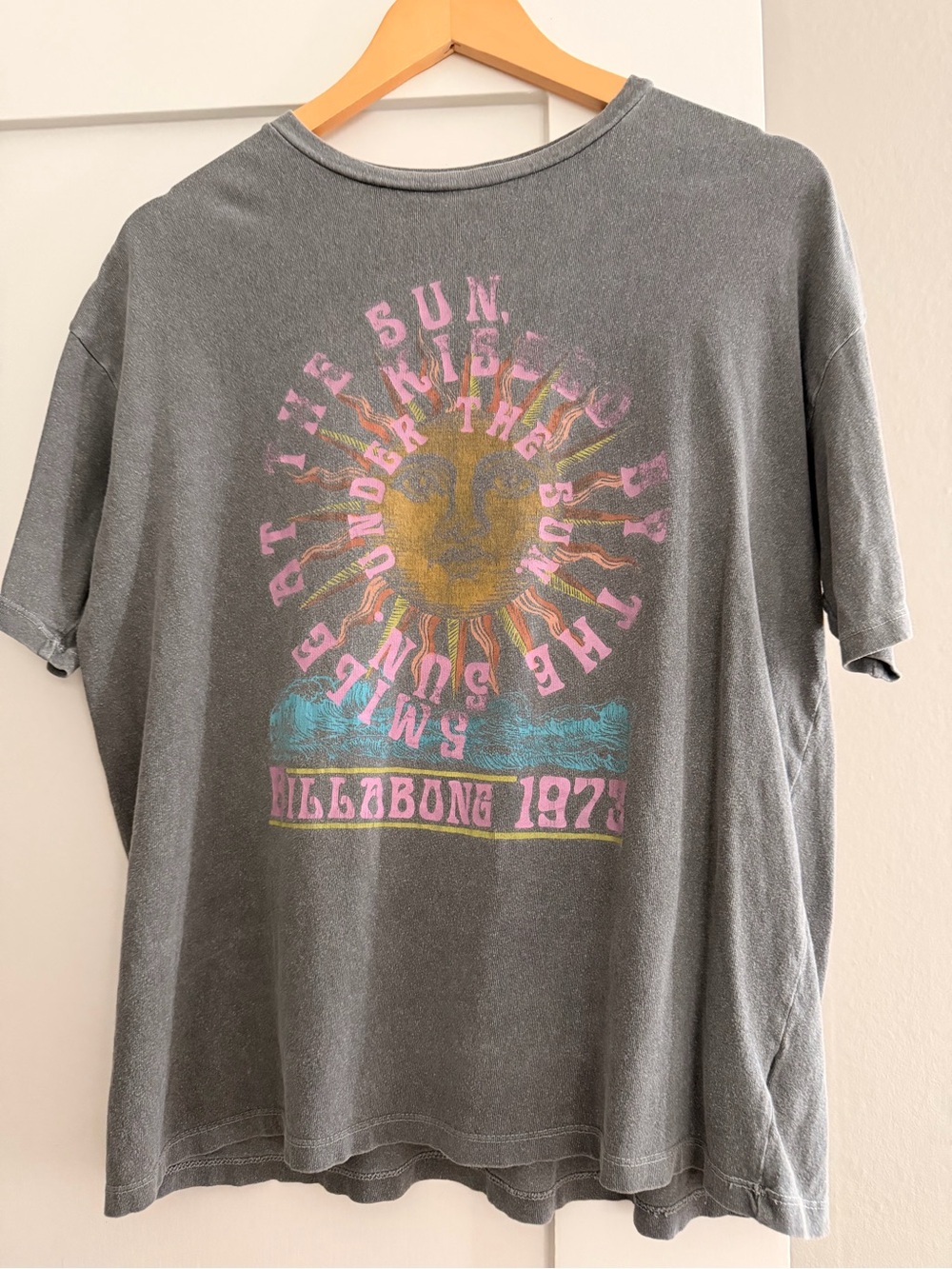 Billabong Heathered Blue Knit Tee